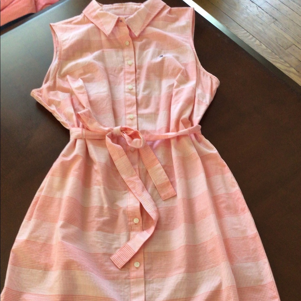 Sleeveless cotton dress